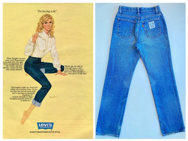 Vintage Levi’s 26068 fra ‘79 - samme model som i den originale Levis-reklame fra 1979! I dag bedre kendt som white patch Levis pga. det hvide mærke på baglommen. 

Passer en str. w27 l31.

#vintagelevis #vintagelevisforsale #70slevis