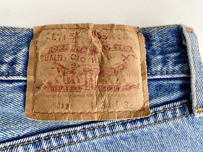 Made in USA Vintage Levi's 501 (faktisk str. 33x32) - Billede 9